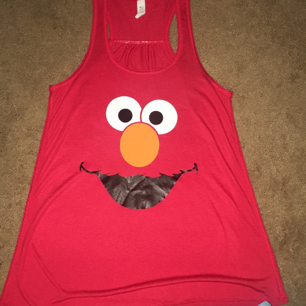 Bella Custom Made Elmo Tank